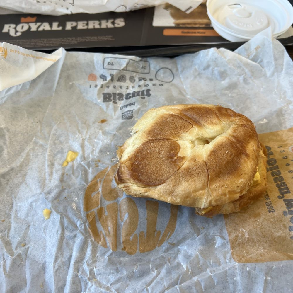 Burger King - Bacon Egg & Cheese Croissan'wich - Burgers Near Me - Bellville, Ohio