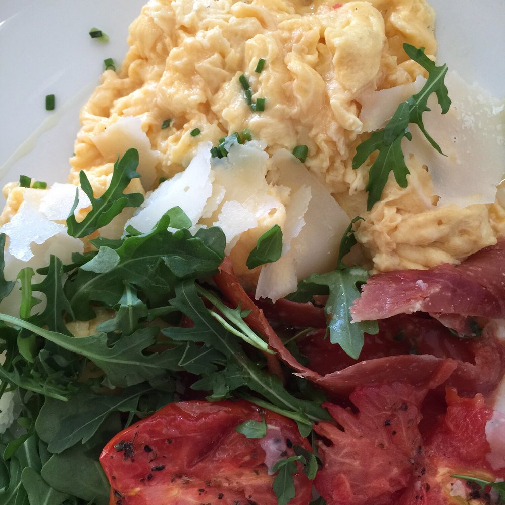 Tin Pot Cafe - Delicious prosciutto scramble and great coffee. - Cafes Near Me - Fitzroy North, VIC Tin Pot Cafe - Delicious prosciutto scramble and great coffee. - Cafes Near Me - Fitzroy North, VIC