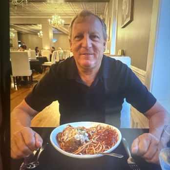 Best Western Dunkirk & Fredonia Inn - Jim enjoying his chicken cacciatore - Hotels Near Me - Dunkirk, New York Best Western Dunkirk & Fredonia Inn - Jim enjoying his chicken cacciatore - Hotels Near Me - Dunkirk, New York