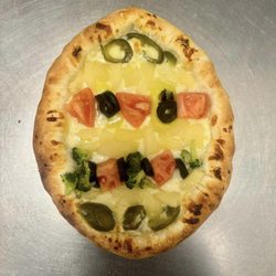 House of Pizza Restaurant - Our Easter Time Special - Easter Egg Shaped Pizza