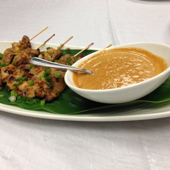 Classique Catering - The chicken satay skewers at our tasting with Classique.  Delicious! - Caterers Near Me - Sacramento, California