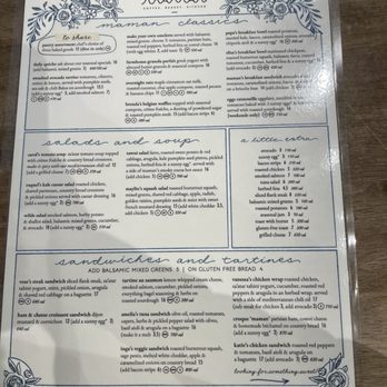 maman - Menu - Bakeries Near Me - Greenwich, Connecticut