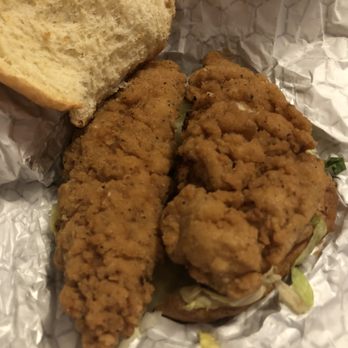 MrBeast Burger - Two dry, previously frozen, just 'meh' tenders. - Food Delivery Services Near Me