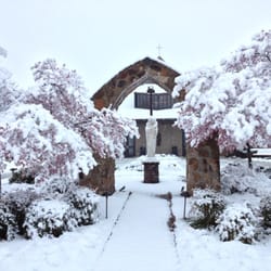Saint Joseph Parish - Snowy morning to begin Monday of Holy Week