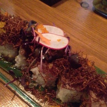 Kingyo Izakaya - Really good beef sushi roll. If only I knew what the fried stuff was. Quite delicious. - Japanese Near Me - Toronto, Ontario Kingyo Izakaya - Really good beef sushi roll. If only I knew what the fried stuff was. Quite delicious. - Japanese Near Me - Toronto, Ontario