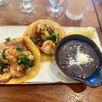 Flor De Maiz - Shrimp Tacos and Beans - Cocktail Bars Near Me - Santa Barbara, California