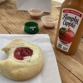 The Kolache Place - Raspberry and cream - Bakeries Near Me - Provo, Utah