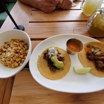 Tocaya Modern Mexican - Taco combo with size of street corn (delicious) - Mexican Near Me - Burbank, California Tocaya Modern Mexican - Taco combo with size of street corn (delicious) - Mexican Near Me - Burbank, California