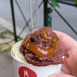Mara dei Boschi - May 26, 2026; Pistachio and Sacher (€3.50).