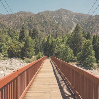Forest Home - Crossing the bridge - Summer Camps Near Me - Forest Falls, California Forest Home - Crossing the bridge - Summer Camps Near Me - Forest Falls, California