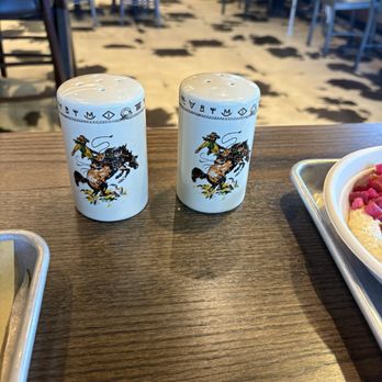 Feta Cowboy - Cute salt and pepper shakers - Mediterranean Near Me - Tempe, Arizona