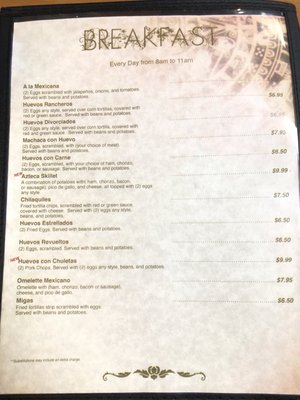 Menu photo 4 La Espiga De Oro Clovis, NM