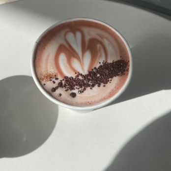 Maven Coffee - Red Velvet Latte - Coffee & Tea Near Me - Wilmington, North Carolina
