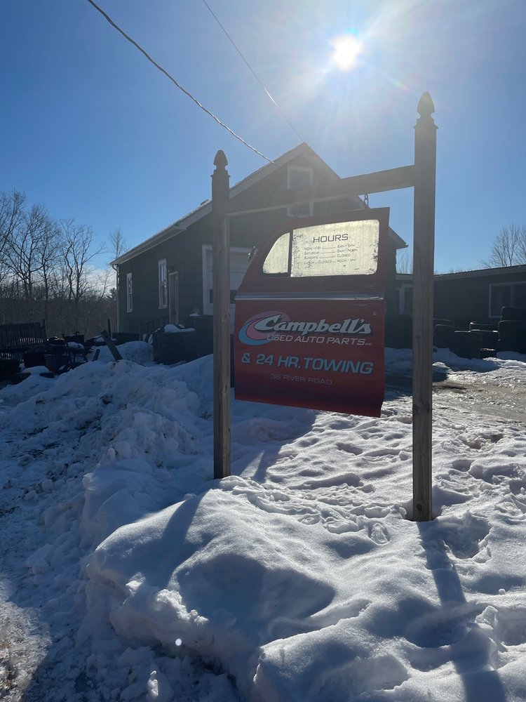 CAMPBELL’S USED AUTO PARTS Updated October 2024 36 River Rd, Lisbon