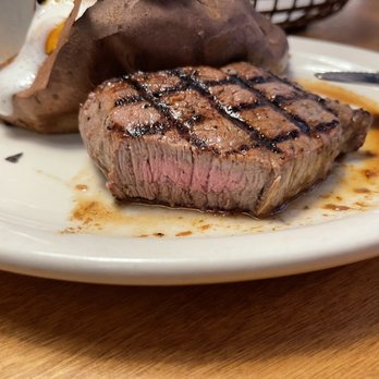 Texas Roadhouse - This is Medium cooked , most places Never get it right - Steakhouses Near Me - Bloomington, Indiana