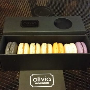 Olivia Macaron - Black sesame, salted caramel,  pumpkin spice, coconut, and some berry flavored.  All tasted great!! Salted caramel is my fav!! - Macarons Near Me - Washington, DC, District of Columbia