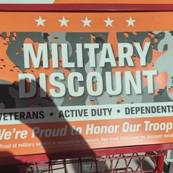AutoZone Auto Parts - Auto Zone VET discount only applies to FULL PRICE ITEMS- not on sales items!