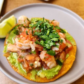 Margaritas - Shrimp tostada - Mexican Near Me - Honolulu, Hawaii
