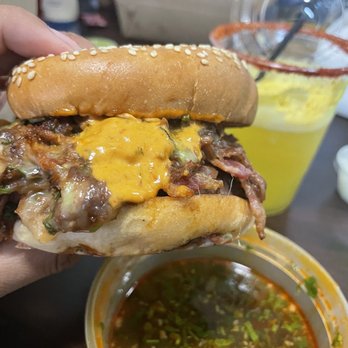 Tostadas - Bacon Birria Burger - Breakfast & Brunch Near Me - San Jose, California
