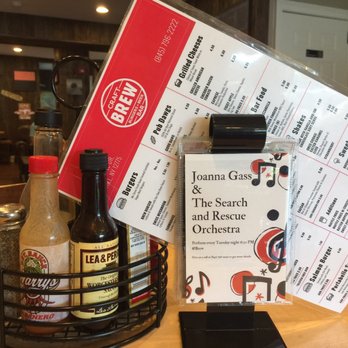 Brew - Amazing food, (The best grill cheese you will find anywhere), amazing service... (Hi Matt) and a five piece live band on Tuesday nights! - American Near Me - Rock Hill, New York