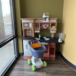 Cute little play area tucked away in the corner.