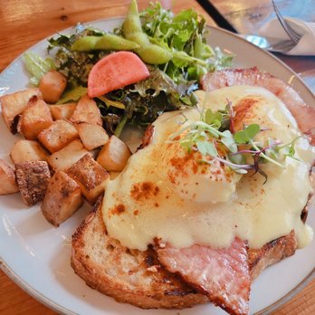 Cafe HwaSan - Eggs Benedict - Korean Near Me - Plano, Texas