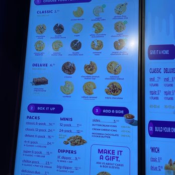 Insomnia Cookies - Cookie menu - Desserts Near Me - Washington, DC, District of Columbia Insomnia Cookies - Cookie menu - Desserts Near Me - Washington, DC, District of Columbia