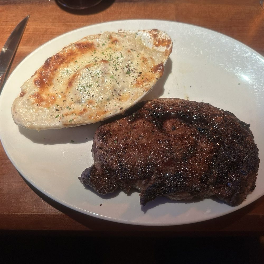 Stoney River - Ribeye! Delicious and cooked and seasoned perfectly! - Steakhouses Near Me - Roswell, Georgia Stoney River - Ribeye! Delicious and cooked and seasoned perfectly! - Steakhouses Near Me - Roswell, Georgia