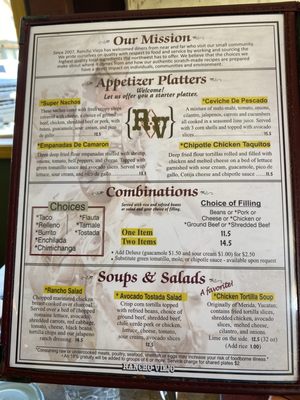 Menu photo 2 Rancho Viejo Sisters, OR