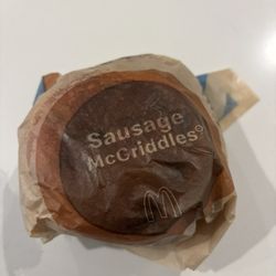 Sausage McGriddles wrapped