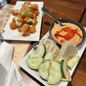 Howard Park Public House - Tots & hummus pita - Desserts Near Me - South Bend, Indiana