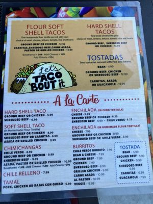 Menu photo 1 Maria’s Mexican Restaurant Ogden, UT Menu photo 1 Maria’s Mexican Restaurant Ogden, UT