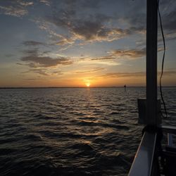 Captain Hirams River King - Beautiful sunset on the water.