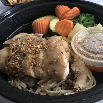 Phra Ram 9 - Thai chicken with veggies(sweet and sour sauce in small container). - Thai Near Me - La Mesa, California Phra Ram 9 - Thai chicken with veggies(sweet and sour sauce in small container). - Thai Near Me - La Mesa, California