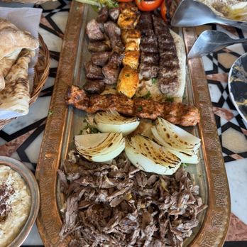 Albaghdady Bakery - Mix Beef, Lamb & Chicken Plate - Bakeries Near Me - Richardson, Texas