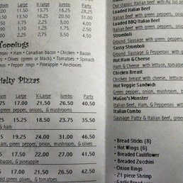Raydee Menu.