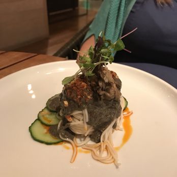 Ka'ana Kitchen - Black sesame noodles - Asian Fusion Near Me - Wailea, Hawaii Ka'ana Kitchen - Black sesame noodles - Asian Fusion Near Me - Wailea, Hawaii