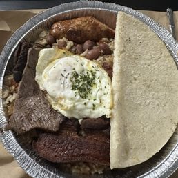 Columbian platter to go Columbian platter to go