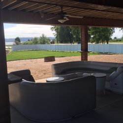 Dockside Bar And Grille - Sand volleyball court