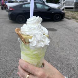 Salty Cone - Key Lime Pie cup.