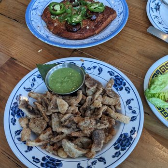 HAI HAI - Crispy fried mushrooms and coconut shrimp toast - Vietnamese Near Me - Minneapolis, Minnesota