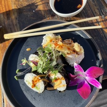 Sandfish - Shrimp tempura roll - Sushi Bars Near Me - Palm Springs, California Sandfish - Shrimp tempura roll - Sushi Bars Near Me - Palm Springs, California