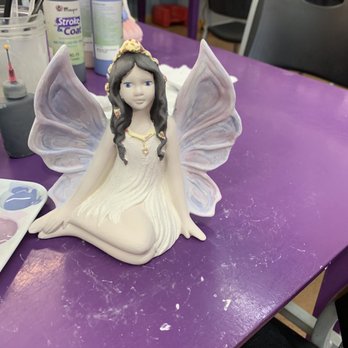 Claying Around - Can't wait to see them after they have been fired. - Paint-Your-Own Pottery Near Me - Asheville, North Carolina