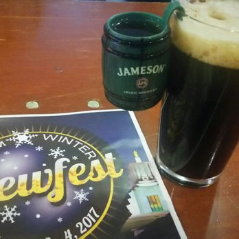 Salem Winter Brewfest - Lagunitas Cappuccino Stout paired with Jameson Caskmates beer barrel aged Irish Whiskey - Festivals Near Me - Salem, Oregon Salem Winter Brewfest - Lagunitas Cappuccino Stout paired with Jameson Caskmates beer barrel aged Irish Whiskey - Festivals Near Me - Salem, Oregon