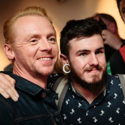 Light House Cinema - Simon Pegg at Light House Cinema as part of 'Edgar Wright House'. Photo: Simon Lazewski