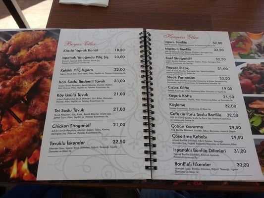 Menu photo 3 Charcoal Istanbul, 34