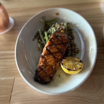 Twin Peaks - Chargrilled Salmon - Sports Bars Near Me - Hollywood, Florida Twin Peaks - Chargrilled Salmon - Sports Bars Near Me - Hollywood, Florida