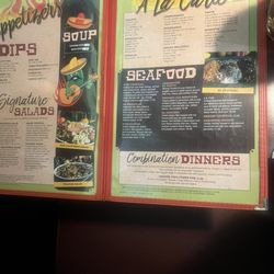 Tello's Mexican Grill - Menu