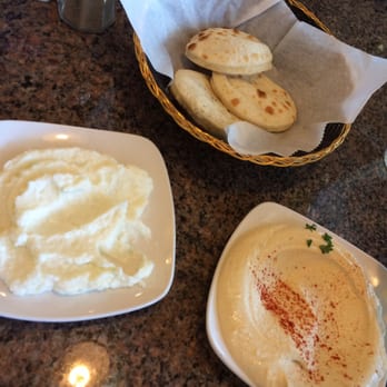 La Marsa - Fenton - Lemon garlic crack stuff and hommous served with warm bread disks - Mediterranean Near Me - Fenton, Michigan La Marsa - Fenton - Lemon garlic crack stuff and hommous served with warm bread disks - Mediterranean Near Me - Fenton, Michigan