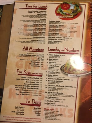 Menu photo 1 El Rodeo Mexican Restaurant Richmond, IN Menu photo 1 El Rodeo Mexican Restaurant Richmond, IN